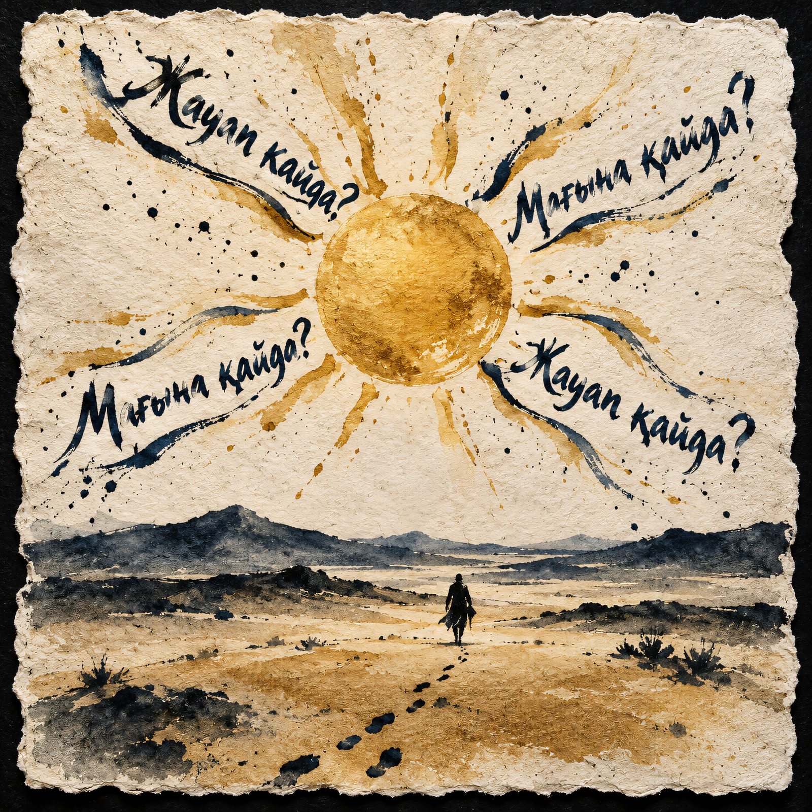 Altyn Kün: лучи солнца из строк «Жауап қайда? Мағына қайда?»